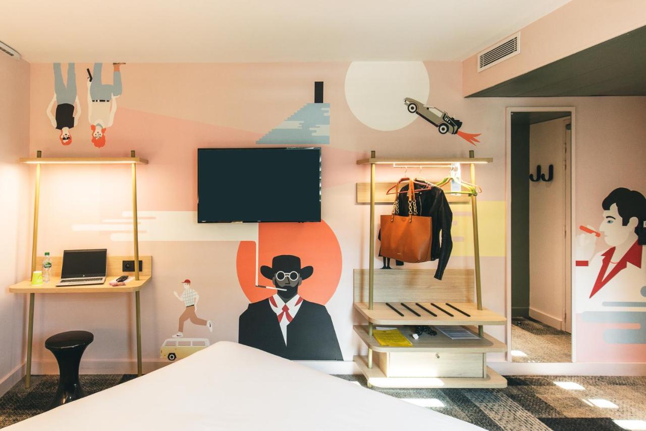 Ibis Styles Lyon Centre Confluence Hotell Exteriör bild