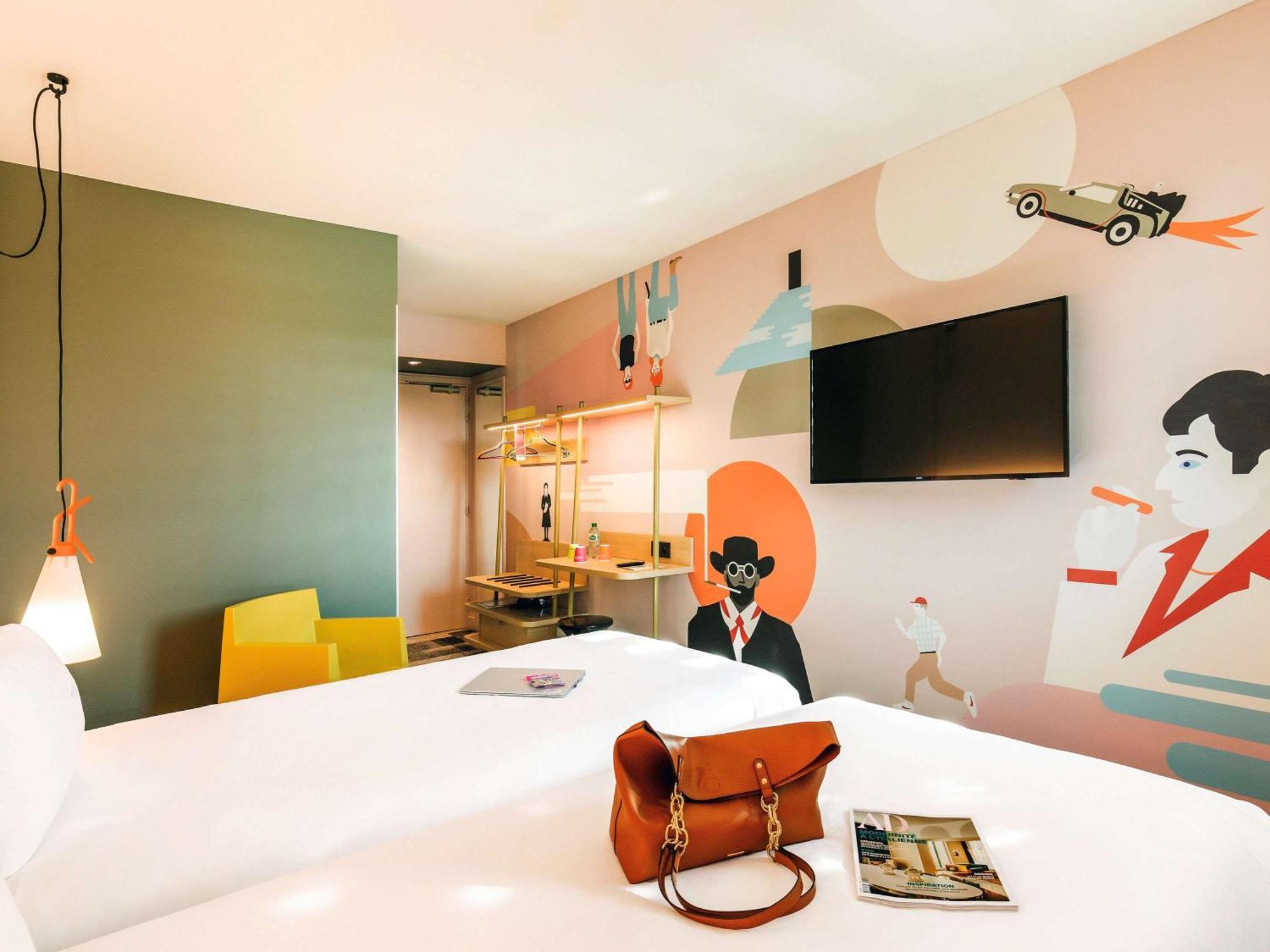 Ibis Styles Lyon Centre Confluence Hotell Exteriör bild